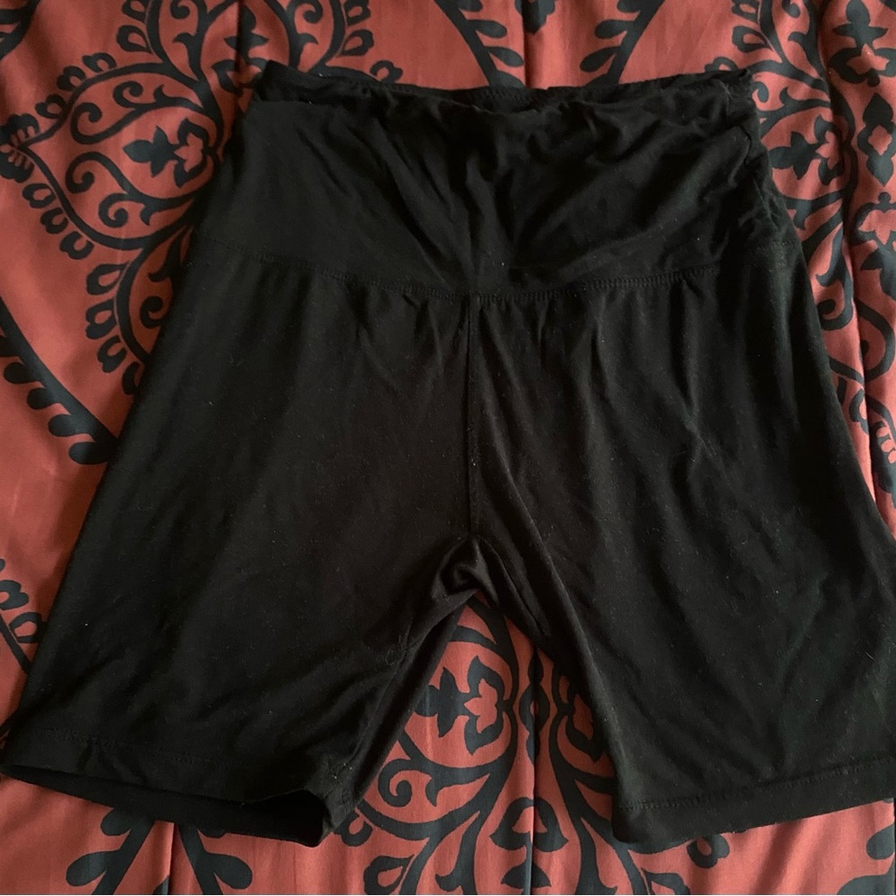 Women's Black biker Shorts